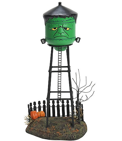 Department 56 Halloween Village Accessories Frankenstein's Water Tower Decorative Figurine