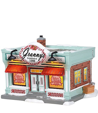 Department 56 National Lampoon's Christmas Vacation Collection Jelly Of The Month Club Building