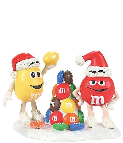 Department 56 North Pole Village Collection Building A Tree Of Our Own M&M's Figure