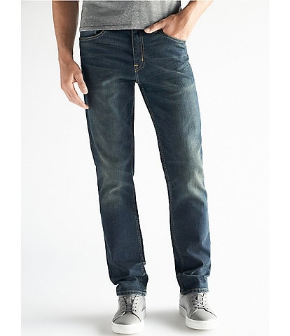 Devil-Dog Dungarees Moore Wash Performance Slim-Straight-Fit Denim Jeans
