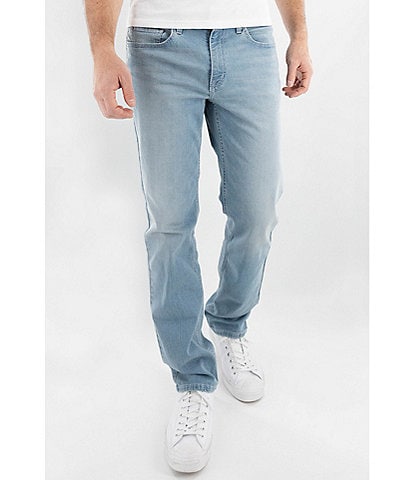 Devil-Dog Dungarees Slim Straight Garment Dyed Jeans