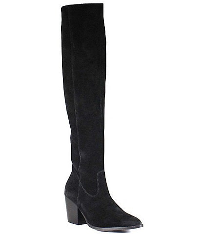 Diba True Cinna Full Suede Over-the-Knee Western Boots