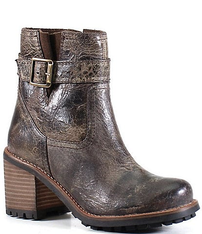 Diba True Craze Hot Distressed Leather Moto Booties