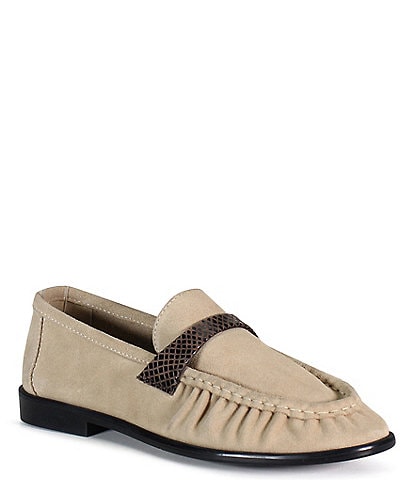 Diba True Knot Less Suede Loafers