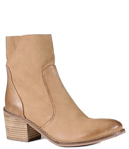 Diba True Majes Tic Leather Western Booties