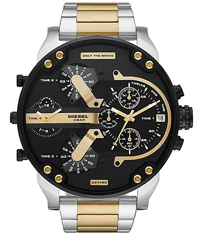 Diesel Mr. Daddy 2.0 Chronograph Two-Tone Stainless Steel Watch