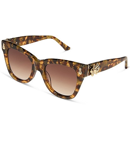 DIFF Eyewear x White Lotus Hawaii 51mm Round Sunglasses