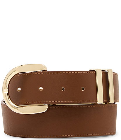 Dillard's 1.10" Double Multi Keeper Saffiano Belt