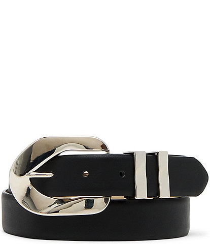 Dillard's 1.18" Feathered Edge Link Buckle Belt