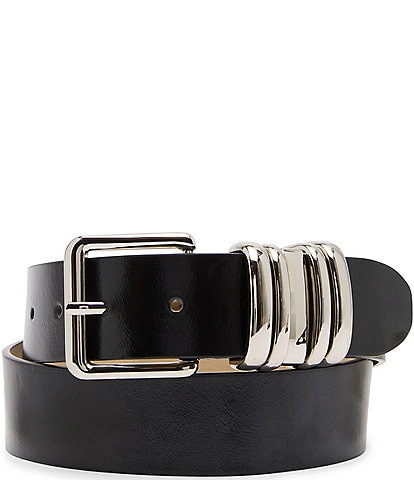 Dillard's 1.41#double; Multi Keeper Glazed & Smooth Belt