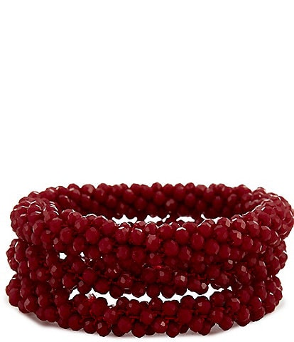 Dillard's Beaded Stretch Bracelet Set