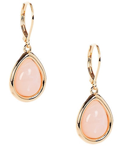Dillard's Blush Cab Teardrop Drop Earrings
