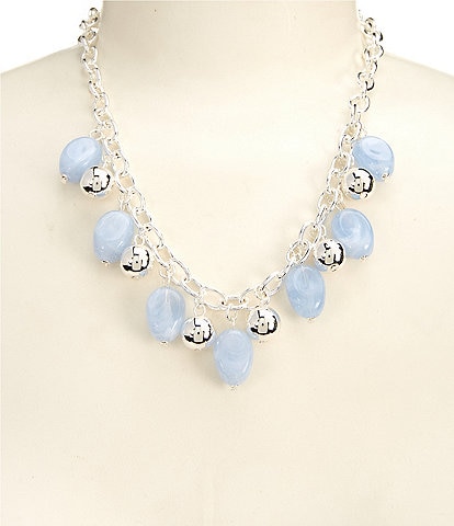 Dillard's Catalina Blue Statement Necklace