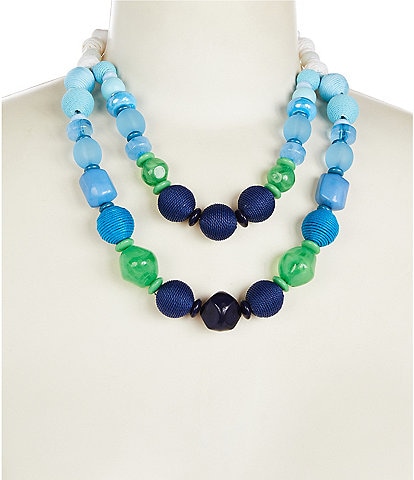 Dillard's Laguna Beaded Statement Necklace