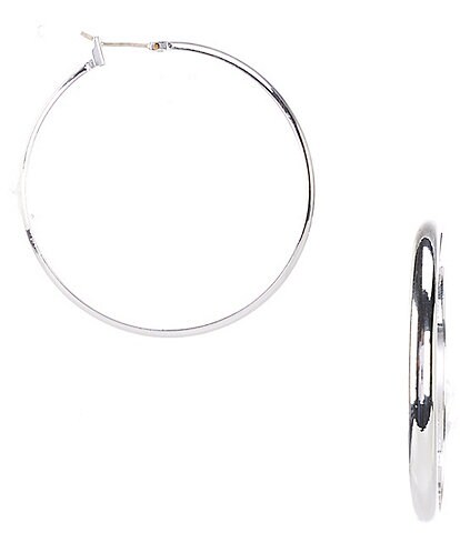 Dillard's Polished Wire Hoop Earrings