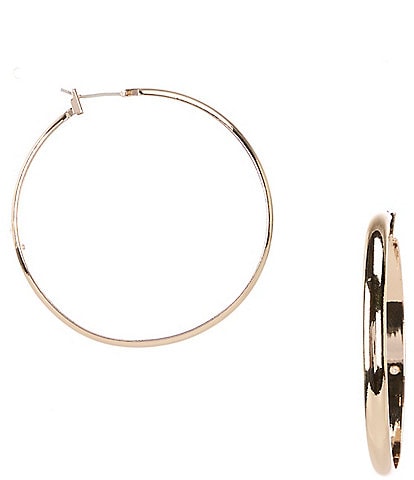 Dillard's Polished Wire Hoop Earrings