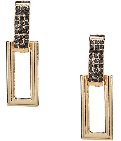 Dillard's Rectangle Links Drop Earrings