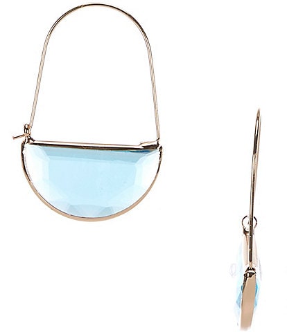 Dillard's Scallop Wire Drop Earrings