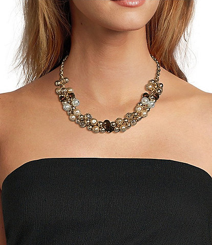 Dillard's Shaky Beads Statement Necklace