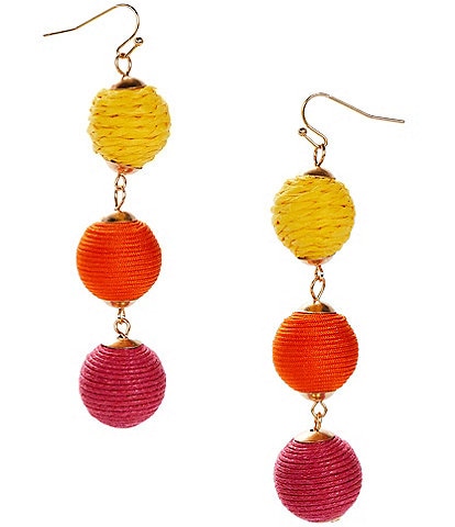 Dillard's Sienne Beaded Resort Drop Earrings