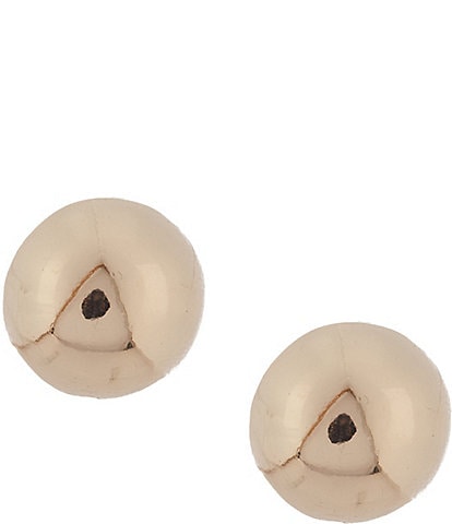 Dillard's Small Metal Ball Stud Clip Earrings