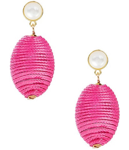 Dillard's Thread Wrapped Resort Drop Earrings