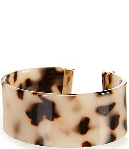 Dillard's Tortoise Cuff Bracelet