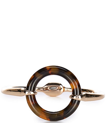 Dillard's Tortoise Ring Magnetic Hinge Closure
