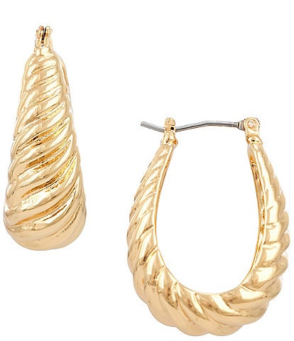 Dillard's Twisted Hoop Earrings
