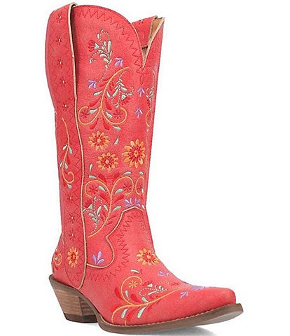 Dingo Beetle Juice Leather Embroidered Western Boots