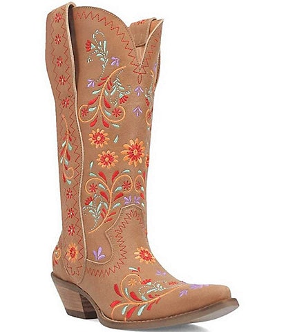 Dingo Beetle Juice Leather Embroidered Western Boots