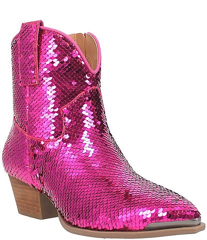 Dingo Bling Thing Sequin Western Booties