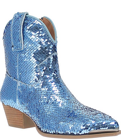 Dingo Bling Thing Sequin Western Booties