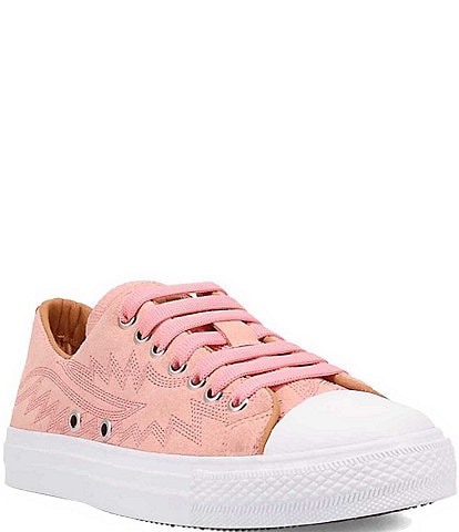 Dingo Campus Suede Western Stitched Sneakers