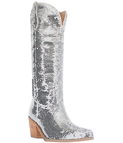 Silver Women's Tall & Knee High Boots | Dillard's