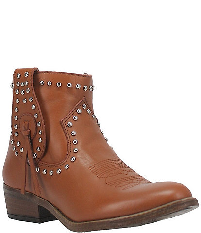 Dingo Destry Leather Studded Western Booties