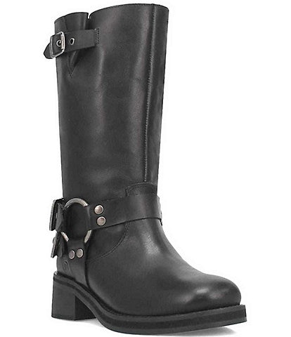 Dingo Harlee Leather Harness Boots