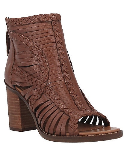 Dillards peep toe outlet booties