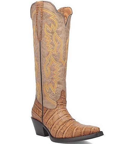 Dingo Matilda Leather Western Stitch Boots