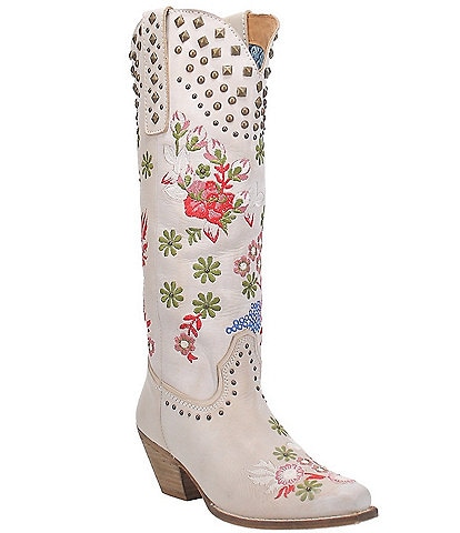 Geezy-9 Women's Flower Print Socks Booties