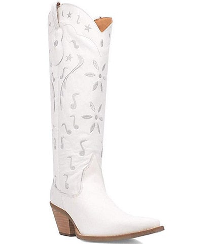 Dingo Rhymin Leather Cut Out Western Boots