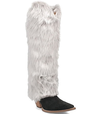 Dingo Snuggles Faux Fur Western Boots