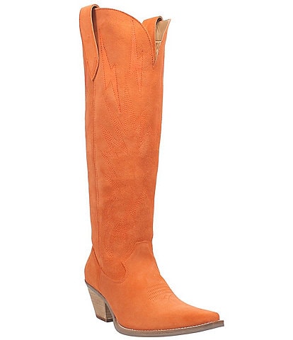 Dingo Thunder Road Suede Tall Western Boots