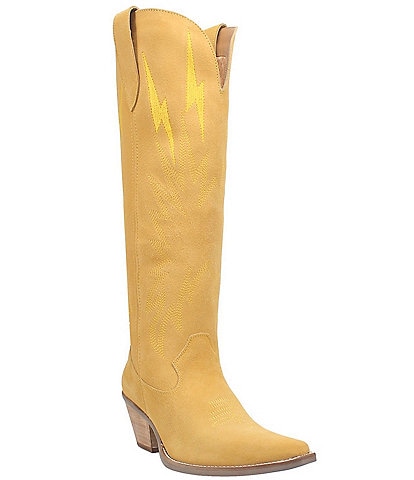 Dingo Thunder Road Suede Tall Western Boots