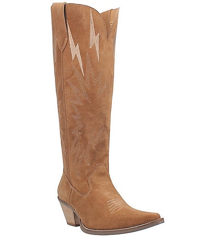 Dingo Thunder Road Suede Tall Western Boots
