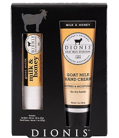 Dionis Milk & Honey Lip & Hand Cream Set