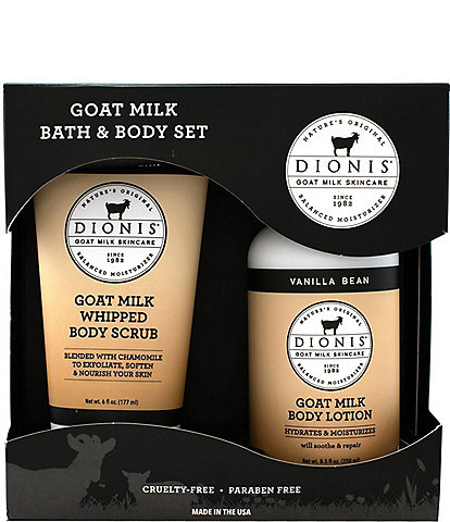 Dionis Vanilla Bean 2pc Bath & Body Gift Set