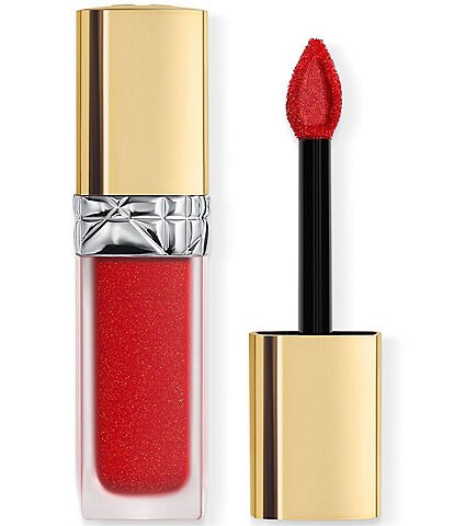 Dior Limited-Edition Rouge Dior Forever Liquid Sequin Glittery Liquid Lipstick