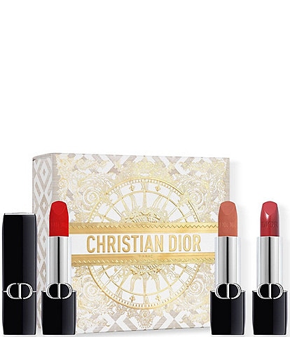 Dior Rouge Dior 3-Piece Mini Lipstick Discovery Gift Set