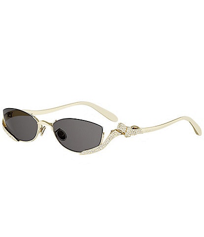 Dior Women's Dior Bow B1U 55mm Oval Sunglasses